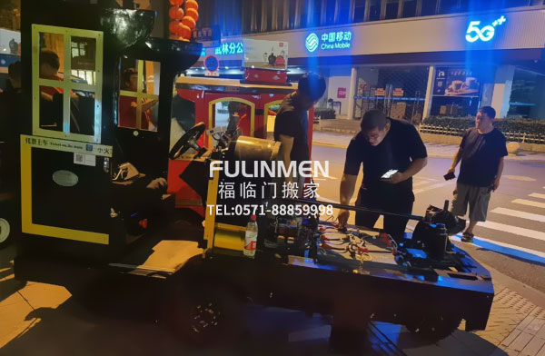 杭州地區公園設備搬運案例