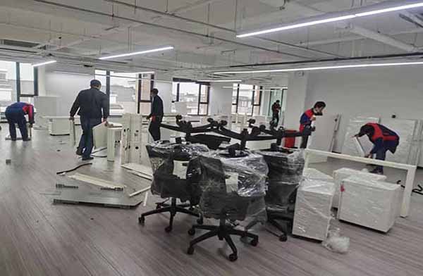 杭州日式搬家物品打包現場