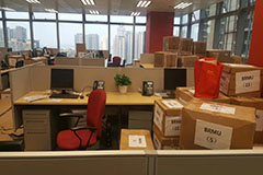 杭州辦公室搬家現(xiàn)場(chǎng)